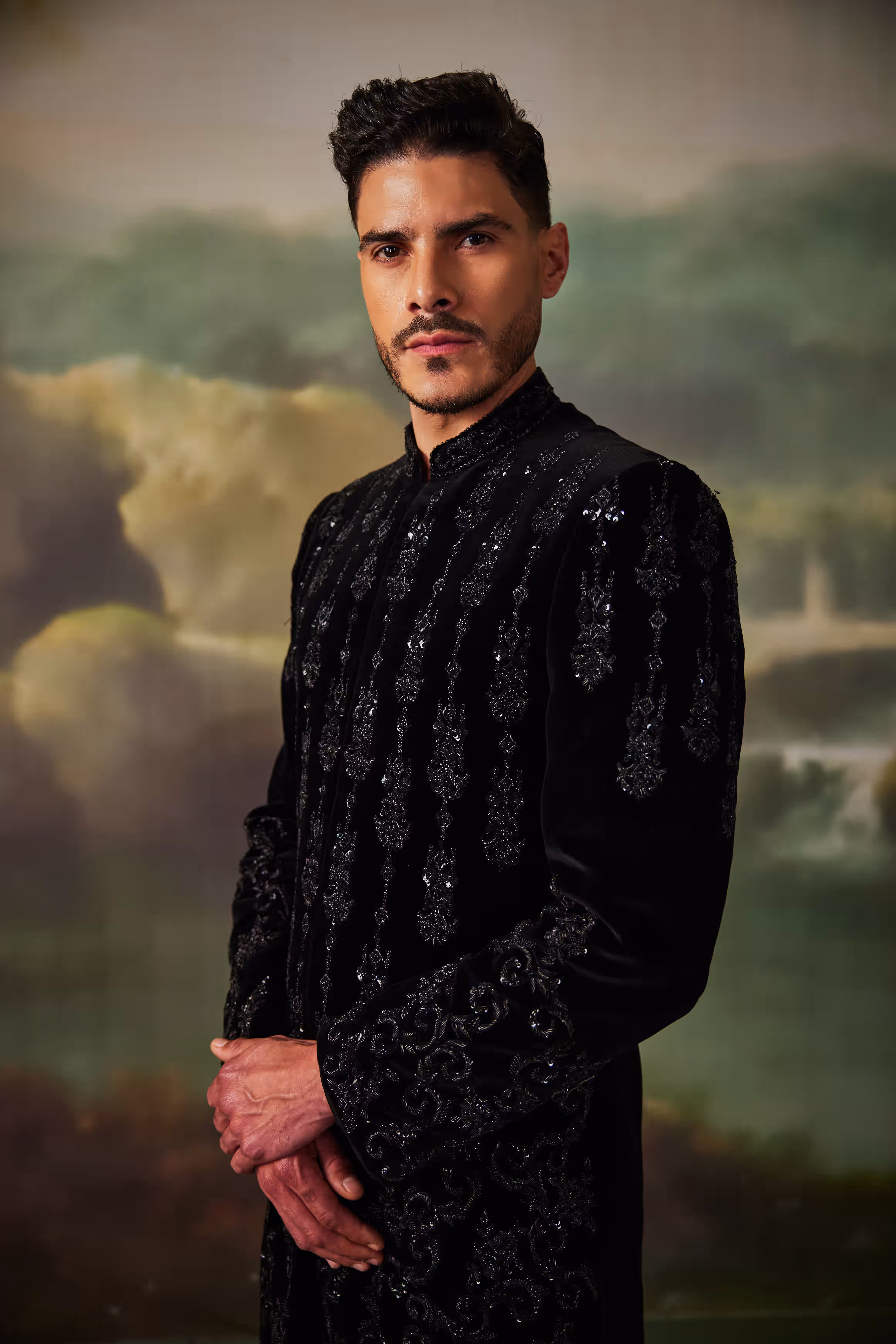 Indo Western Mens Outfit Mobile